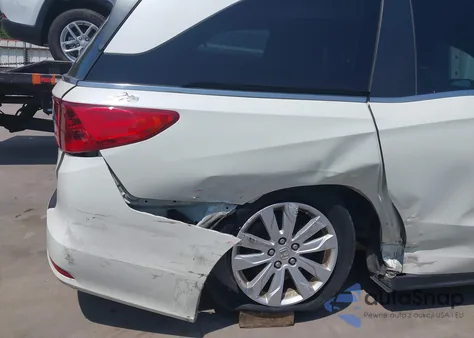 2019 Honda Odyssey Lx z USA, uszkodzony, nr VIN 5FNRL6H26KB108537